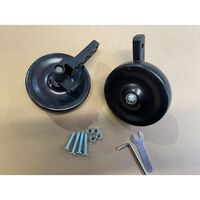 Transport wheels to suit Gorilla 180kg Heavy Duty Height Adjustable platform ladders