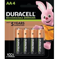 BATTERY RECHARGEABLE AA [4] PK NiMH 2500mAh