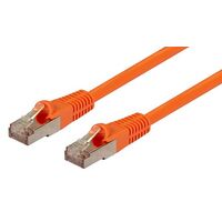 PATCH CORD, CAT6A, SFTP ORANGE, 1m
