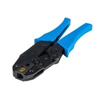 CRIMP TOOL FOR TERMINATION OF CAT6-6A SOLID MODULAR PLUGS