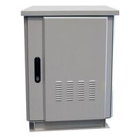 CABINET FREESTANDING, 45RU OUTDOOR, IP45, GREY