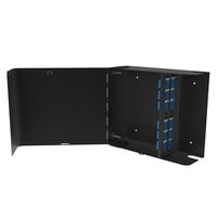 WALL MOUNT BOX, FOUR SLOT LGX WITH SPLICE BRIDGE, UNLOADED