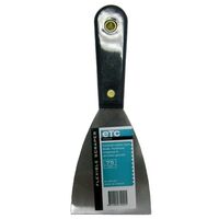 SCRAPER, 75mm PLASTIC HANDLE (12)