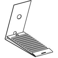 Cable Marker Letter A | Durable Plastic | Fits Standard Cable Sizes | Resistant to Wear | @Pack of 1 | by Clipsal