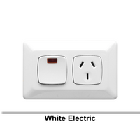 Power Outlet Single 10Amp Neon White | 10A Rated | Durable Polycarbonate | Gloss Finish | @Pack of 1 | by Clipsal