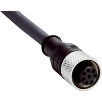 DOL-127SG05ME25KM0 CABLE FLY/FEM  M12* 8