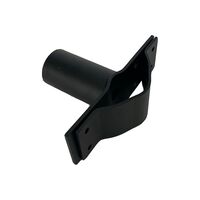 Pole Mount Bracket Accessory | Fits 50-120mm Round Poles | Durable ADC12 Aluminium | Powder Coated RAL 7038 | by Enlighten