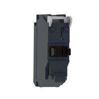 No Spec Screw Contact Block | 1 Normally Open | 10A at 600V AC | Snap-On Mounting | @Pack of 1 | by Clipsal