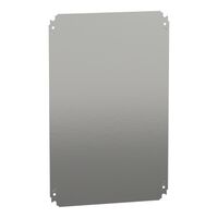 Plain Mounting Plate 600x400 | Pre-Galvanised Steel | Corrosion-Resistant | @Pack of 1 | by Clipsal