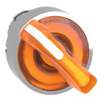 Switch Selector 2 Pos. Yellow | High-Visibility Actuator | IP66 Rated | by Clipsal