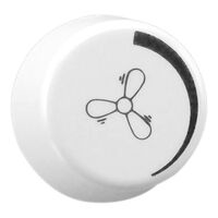 SPL Knob Fan Speed Controller | Rotary Design | Arch White | @Pack of 1 | by GAF