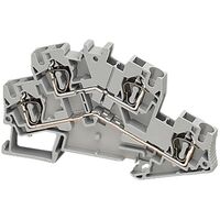 Spring Terminal Double Level | 800V Rated | DIN Rail Mount | @Pack of 1 | by Clipsal