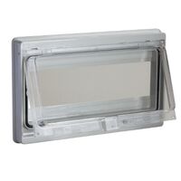 Plastic Window Modular Equipment | IP55 Rated | High-Impact Plastic | Clear Viewing Window | @Quantity of 1 | by Clipsal