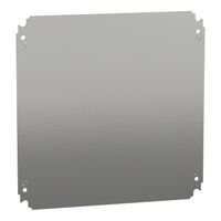 Plain Mounting Plate 400x400 | Pre-Galvanised Steel | Corrosion Resistant | by Clipsal
