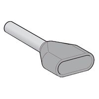 Insulated Double Cable End Medium Size 2 | Enhanced Electrical Safety | Durable Construction | by Clipsal