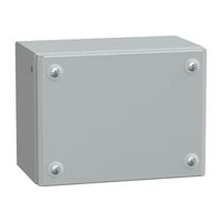 Metal Industrial Flat Box | Galvanised Steel | Powder-Coated Finish | IP30 Rated | @Pack of 1 | by Clipsal
