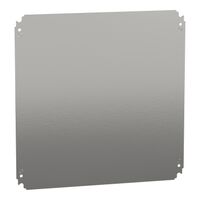Plain Mounting Plate 500x500mm | Pre-Galvanised Steel | Corrosion-Resistant | @Pack of 1 | by Clipsal