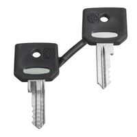 Set Of Key N 458A | Genuine Clipsal Replacement Key | Durable Metal Construction | Corrosion-Resistant Finish | by Clipsal