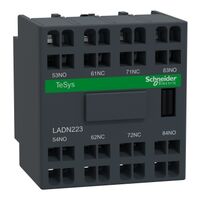 Contacts Block | 2NO + 2NC Configuration | Snap-On Mounting | High Mechanical Durability | @1 | by Clipsal