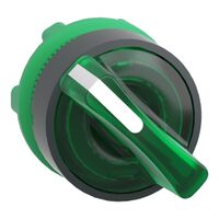 Selector Illuminated Pushbutton Green | LED Illumination | IP66 Rated | Rotary Selector | @Pack of 1 | by Clipsal