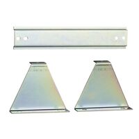 DIN Rail Support 10 Module | Galvanized Steel | Easy Installation | by Clipsal