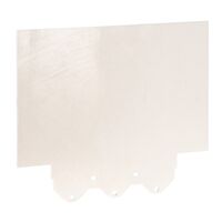 Insulating Screens 3P | 70 mm Busbar Spacing | High-Grade Insulating Plastic | Enhances Electrical Safety | @Pack of 1 | by Clipsal