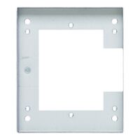 Grid 1 Gang Modular Switch Plate | Durable Polycarbonate | Easy Installation | White Finish | @Pack of 1 | by Clipsal
