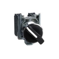 Black SELEC To R Switch DIAM 2 | 2-Position Maintained Action | IP66 Rated | 25mm Diameter | @Pack of 1 | by Clipsal