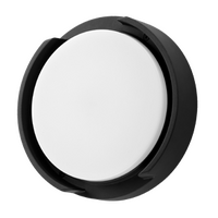 Chamaeleon™Deco 3 Emergency Light | Adjustable Power & Colour Select | LiFePO4 Battery | Black Finish | by Enlighten