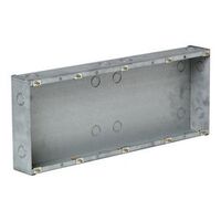 Wall Box Standard to Suit Clipsal MEDWB8 | Galvanised Steel | Flush Mount | Corrosion-Resistant | @Pack of 1 | by Clipsal