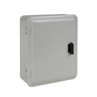Steel Box with Hinges | Powder-Coated Steel | Corrosion-Resistant | Surface Mount Design | @Pack of 1 | by Clipsal