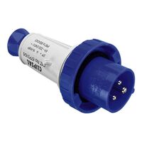 Straight 3 Pin 16A IP67 Plug Top | Weatherproof & UV Resistant | Easy Installation | @Pack of 1 | by Clipsal