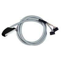 TELEFAST Cable M340 ECO | 2M Length | Pre-assembled for Modicon M340 PLC | Durable Industrial-grade Insulation | @1 by Clipsal
