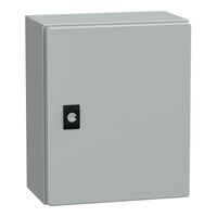 Clipsal Metal Enclosure CRN3025/150PM | Durable Powder-Coated Steel | Lockable Hinged Door | IP30 Rated | @Pack of 1 | by Clipsal