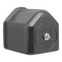 Box Mains Connection | High-Impact Plastic | IP30 Rated | Black Finish | @Pack of 1 | by Clipsal