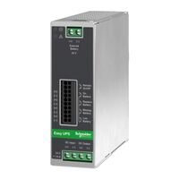 24V DC 10A Din Rail UPS | Automatic Battery Switchover | LED Status Indicators | Overload Protection | @Pack of 1 | by Clipsal
