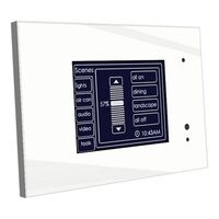 Touch Screen MK2 B&W C/W Logic | Monochrome LCD | Customisable Interface | C-Bus Compatible | @Pack of 1 | by Clipsal