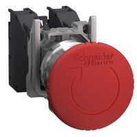 AEx Emergency Stop Turn to Release | IP66 Rated | Mushroom Head Design | ATEX/IECEx Certified | @Pack of 1 | by Clipsal