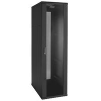 Network Cabinet 45RU Complete | Lockable Doors | Powder-Coated Steel | Adjustable Rails | @Pack of 1 | by Clipsal