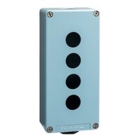 Control Station ASSEMBLED | IP65 Rated | 4 Push Button & Selector Switches | Surface Mount | @Pack of 1 | by Clipsal