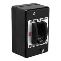 100A Change Over Switch | Manual Operation | IP65 Weatherproof | 4 Pole | @Pack of 1 | by Clipsal