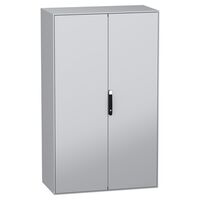 SM w/mount plate 2D Switchboard Enclosure | IP42 Rated | Double Door Design | Powder-Coated Steel | @Pack of 1 | by Clipsal