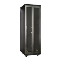 Network Cabinet 39RU Complete | Lockable Doors | Powder-Coated Steel | Adjustable Rails | @Pack of 1 | by Clipsal