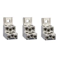 3 Connectors (6x 1.5-35MM²) PH | 3-Pole Terminal Block | 450V Rated | by Clipsal