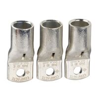 3 CU 300MM² Crimp Lugs | High Conductivity Copper | Tin-Plated Finish | Pre-Drilled Palm | @Pack of 1 | by Clipsal