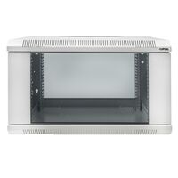 Wall Cabinet 6RU 600x500 | Lockable Glass Door | Ventilated Design | Powder-Coated Steel | @Pack of 1 | by Clipsal