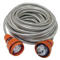 Braided Extension Lead 25mtr 10A IP66 2.5mm cable
