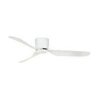 PRESTON 48" DC CEILING FAN HUGGER - WHITE