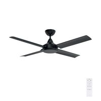 CAIRNS 52" ABS DC CEILING FAN - BLACK