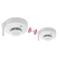 Wireless Photoelectric Smoke Detector with inbuilt Sounder